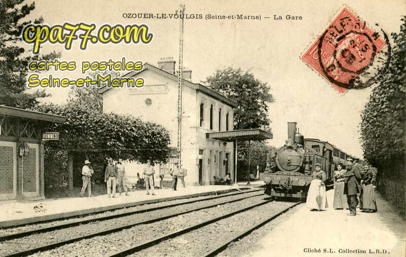Ozouer Le Voulgis (Seine-et-Marne) - La Gare