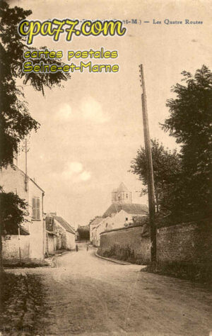 Ozouer Le Voulgis (Seine-et-Marne) - Les Quatre Routes