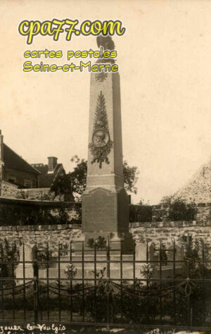 Ozouer Le Voulgis (Seine-et-Marne) - Carte Photo Monument