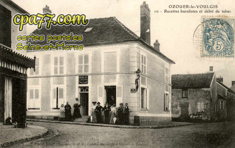 Ozouer Le Voulgis (Seine-et-Marne) - Recettes buralistes et débit de tabac