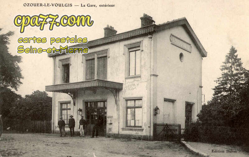 Ozouer Le Voulgis (Seine-et-Marne) - La Gare, extérieur