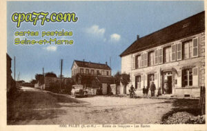 Paley (Seine-et-Marne) - Route de Souppes – Les Ecoles