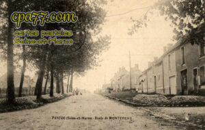 Pamfou (Seine-et-Marne) - Route de Montereau