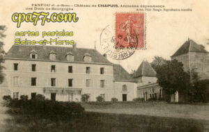 Pamfou (Seine-et-Marne) - Château de Chapuis – Ancienne dépendance des Ducs de Bourgogne