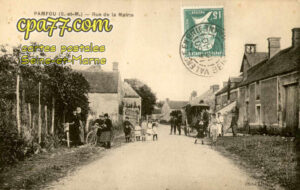 Pamfou (Seine-et-Marne) - Rue de la Mairie