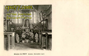 Pécy (Seine-et-Marne) - Mission de Pécy – Octobre-Novembre 1912