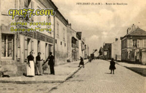 Penchard (Seine-et-Marne) - Route de Monthyon