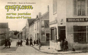 Penchard (Seine-et-Marne) - Route de Neufmontiers