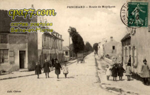 Penchard (Seine-et-Marne) - Route de Monthyon