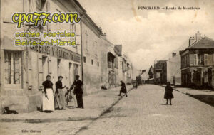 Penchard (Seine-et-Marne) - Route de Monthyon