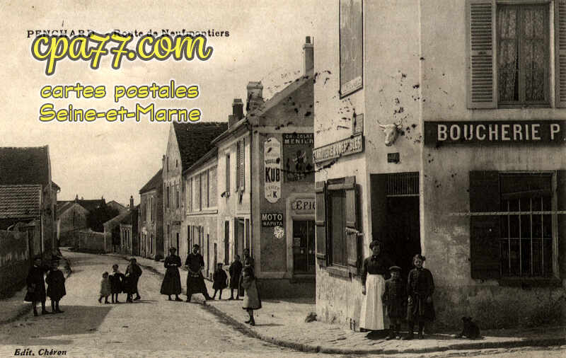 Penchard (Seine-et-Marne) - Route de Neufmontiers