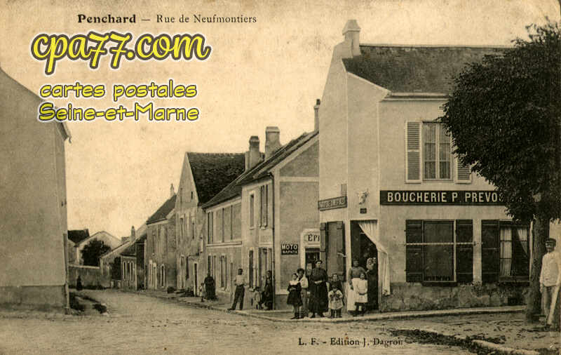 Penchard (Seine-et-Marne) - Rue de Neufmontiers (en l&rsquo;état)
