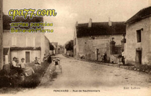 Penchard (Seine-et-Marne) - Rue de Neufmontiers