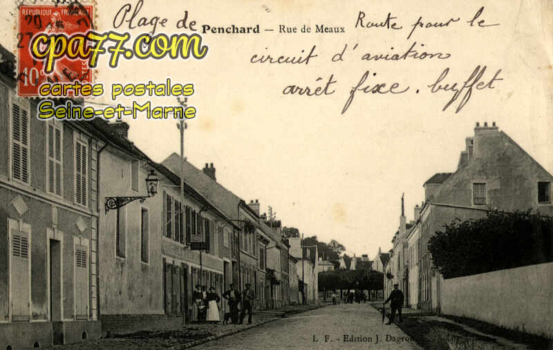 Penchard (Seine-et-Marne) - Rue de Meaux