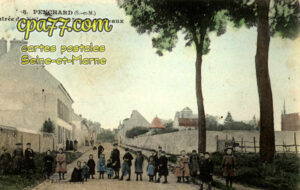 Penchard (Seine-et-Marne) - Entrée du Village par la Route de Meaux