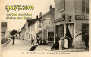 Penchard (Seine-et-Marne) - Le Route de Neufmontiers