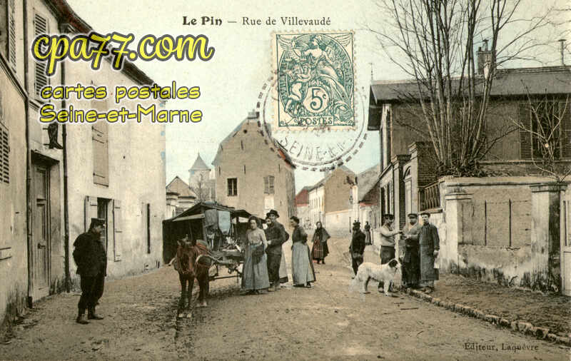 Le Pin (Seine-et-Marne) - Rue de Villevaudé