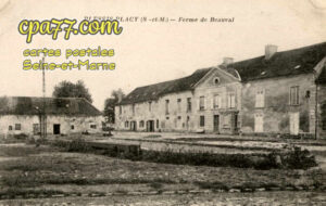 Le Plessis Placy (Seine-et-Marne) - Ferme de Beauval