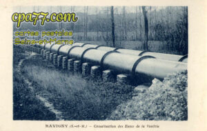 Poigny (Seine-et-Marne) - Ravigny – Canalisation des Eaux de la Voulzie