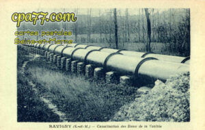 Poigny (Seine-et-Marne) - Ravigny – Canalisation des Eaux de la Voulzie