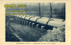 Poigny (Seine-et-Marne) - Ravigny – Canalisation des Eaux de la Voulzie