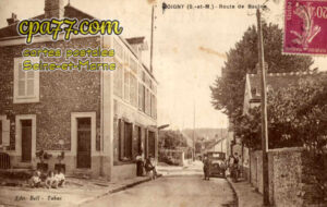 Poigny (Seine-et-Marne) - Route de Baulne