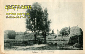 Poigny (Seine-et-Marne) - Un coin du Village