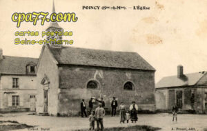 Poincy (Seine-et-Marne) - L&rsquo;Eglise