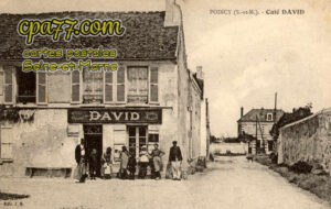 Poincy (Seine-et-Marne) - Café David
