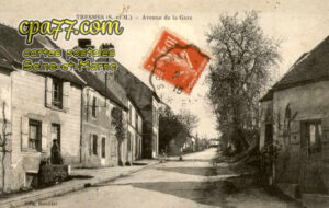Pommeuse (Seine-et-Marne) - Avenue de la Gare