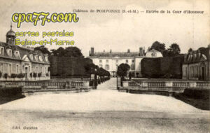 Pomponne (Seine-et-Marne) - Château de Pomponne – Entrée de la Cour d&rsquo;Honneur