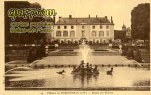 Pomponne (Seine-et-Marne) - Château de Pomponne – Bassin des Enfants