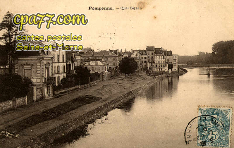 Pomponne (Seine-et-Marne) - Quai Bizeau