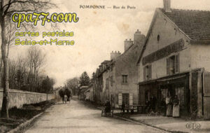 Pomponne (Seine-et-Marne) - Rue de Paris