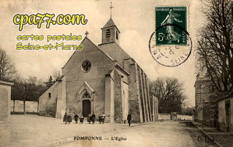 Pomponne (Seine-et-Marne) - L&rsquo;Eglise