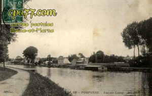 Pomponne (Seine-et-Marne) - Vue sur Lagny