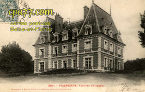 Pomponne (Seine-et-Marne) - Château de Chaâlis