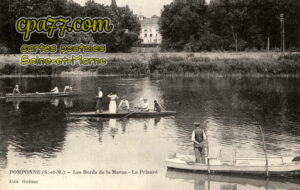 Pomponne (Seine-et-Marne) - Les bords de la Marne – Le Prieuré