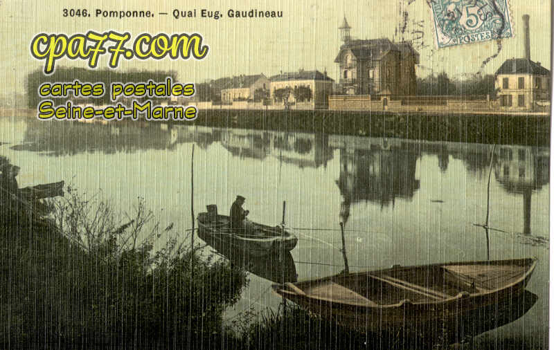 Pomponne (Seine-et-Marne) - Quai d&rsquo;Eug. Gaudineau