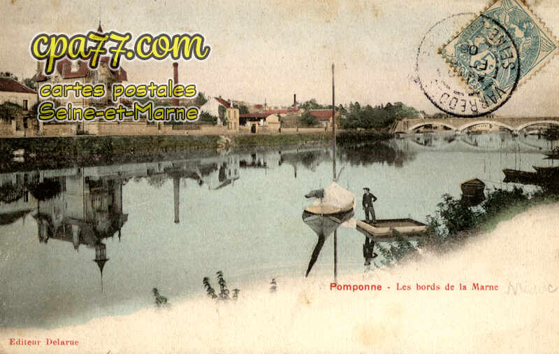 Pomponne (Seine-et-Marne) - Les Bords de la Marne