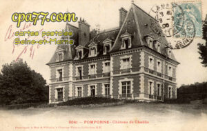 Pomponne (Seine-et-Marne) - Château de Chaâlis