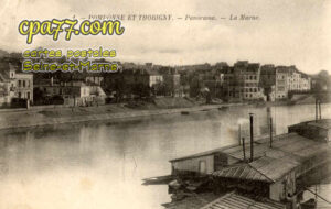 Pomponne (Seine-et-Marne) - Panorama – La Marne