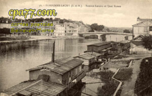 Pomponne (Seine-et-Marne) - Bateau Lavoirs et Quai Bizeau
