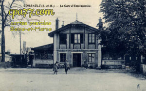 Pontault Combault (Seine-et-Marne) - La Gare d&rsquo;Emerainville