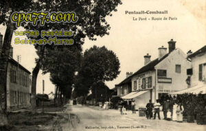 Pontault Combault (Seine-et-Marne) - Le Pavé – Route de Paris