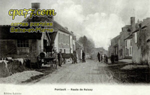 Pontault Combault (Seine-et-Marne) - Route de Roissy