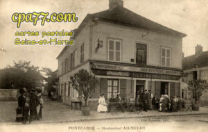 Pontcarré (Seine-et-Marne) - Restaurant Aignelot