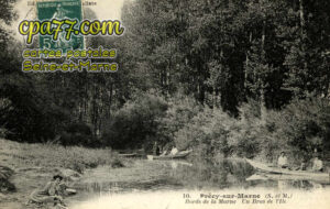 Précy Sur Marne (Seine-et-Marne) - Bords de la Marne – Un Bras de l&rsquo;Ile