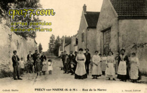 Précy Sur Marne (Seine-et-Marne) - Rue de la Marne