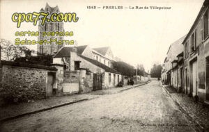 Presles En Brie (Seine-et-Marne) - La Rue de Villepatour